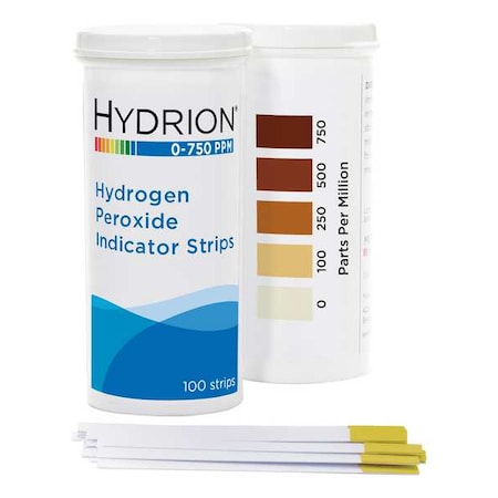 Test Strips, 2 1/2 in L, 1/4 in W, PK6 MPN:HP-750