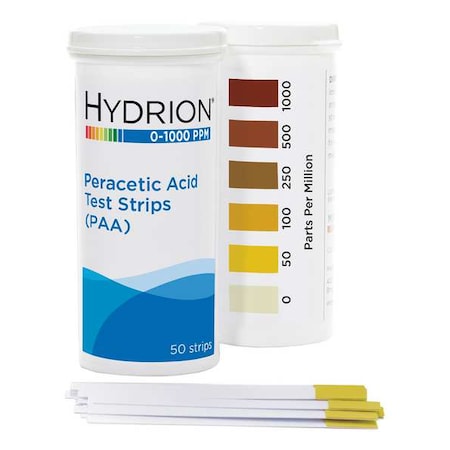 Test Strips, 1/4 in W, PK6 MPN:PAA-1000