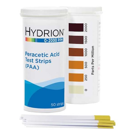 Test Strips, 2 1/2 in L, 1/4 in W, PK6 MPN:PAA-2000