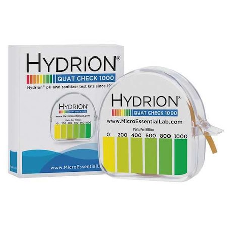 Test Paper, Dispensor, 0-1000 ppm, PK10 MPN:QC-1001