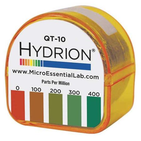 Test Paper, Quatenary, 0-400 ppm, PK50 MPN:QTR-10