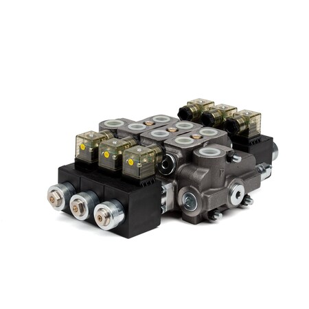 BSV-3 13 GPM Section Control Valve Assembly - 3 Spool, 4-way, 3-pos, A and B Closed in Neutral Pos MPN:228186