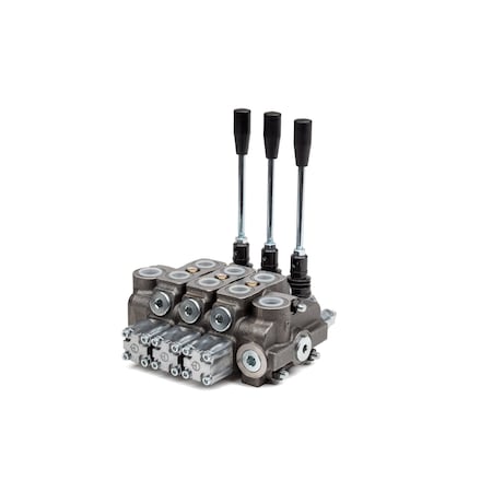 BSV-3 13 GPM Section Control Valve Assembly - 3 Spool, Lever Control, 228315 MPN:228315