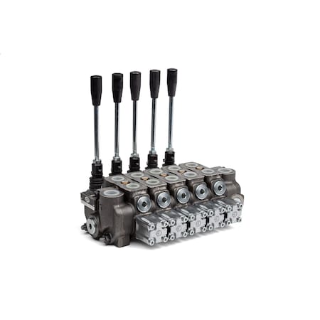 BSV-3 13 GPM Section Control Valve Assembly - 5 Spool, Lever Control MPN:228318