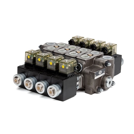 BSV-3 13 GPM Section Control Valve Assembly - 4 Spool, N/A Control MPN:228320