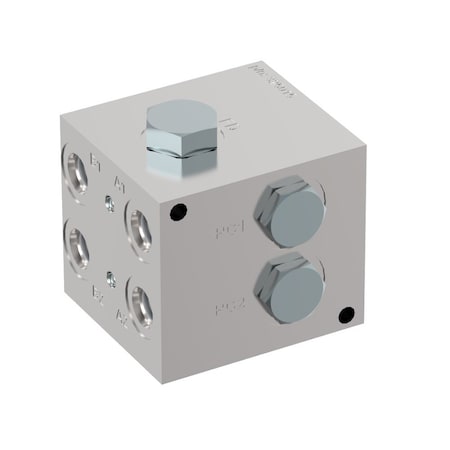 Flow Divider Combiner, 6-Way, SAE 6 MPN:325045