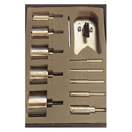 Drill Bit Set, Polished, 0.314 in. MPN:HHBLKIT