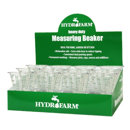 Hydrofarm Measuring Beaker, PK12 MPN:HGMB