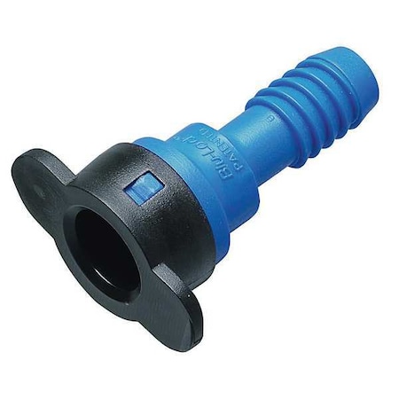 Adapter, 1/2 in. Tube x 3/8in MIPT, 80 psi MPN:37900