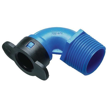 Elbow, 1/2 in. Tube x 3/4 in. MIPT, 80 psi MPN:37971