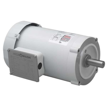 Washdown Motor, 1 HP, TENV, C-Face Mount MPN:1321007142