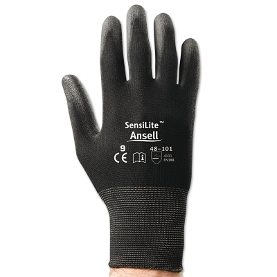 Hyflex 48-101 Black Nylon Lined Sz 9 MPN:288489