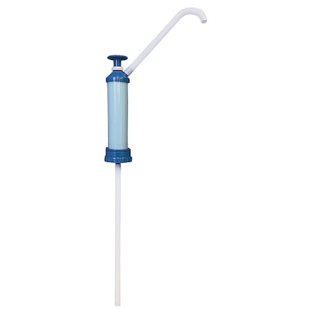 Pump Dispenser, Plastic, Blue, 3