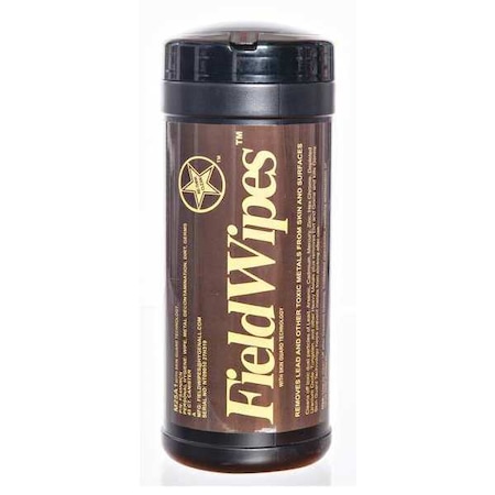 Toxic Metal Removing Wipes, Canister, PK12 MPN:FS45NRCN