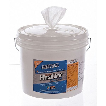 Heavy Metal Removing Wipes, Bucket, PK2 MPN:HX902NRTB