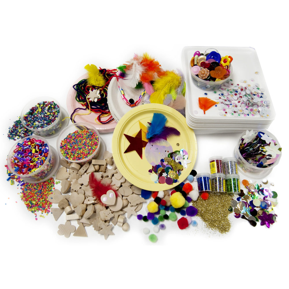 Hygloss Collage Treasure Craft Box MPN:HYG9904
