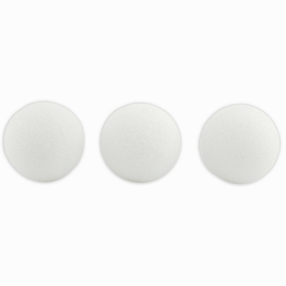 Hygloss Craft Foam Balls, 2 Inch, White, Pack Of 100 MPN:HYG5102