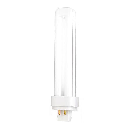 Bulb, CFL, 26W, T4, G24q-3 (4-Pin) Base, Double Twin 4 Pin MPN:S8340