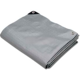 Hygrade Heavy Duty Super Cover Poly Tarp 10 Mil Silver/Black 30'L X 40'W - STH-3040 STH-3040
