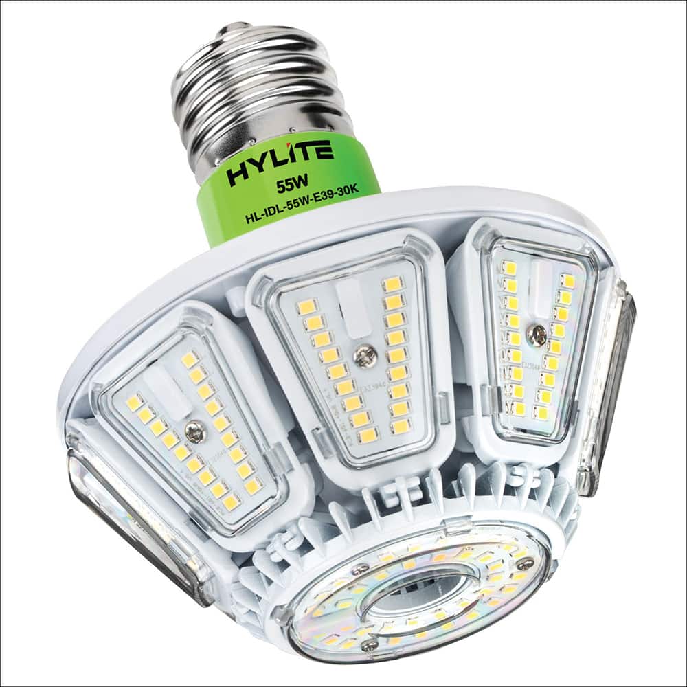 LED Lamp: Commercial & Industrial Style, LED, Mogul Base MPN:HLIDL55WE3930K