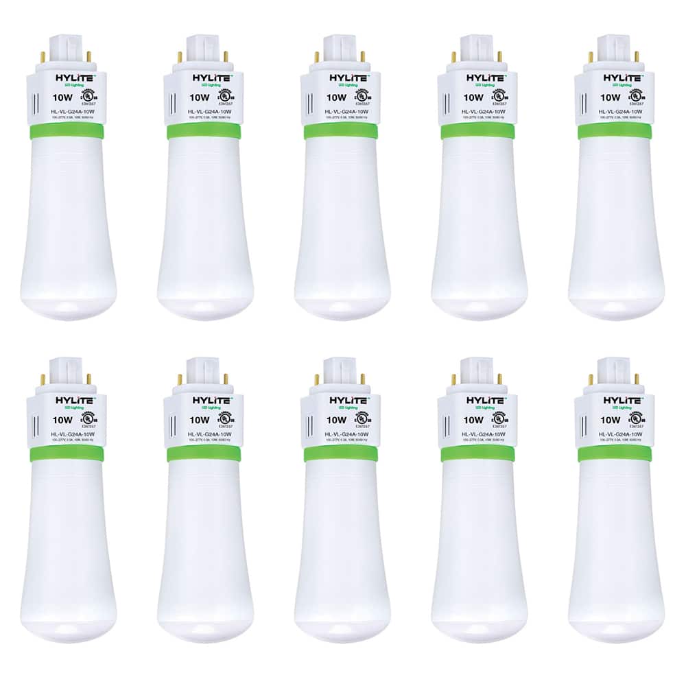 LED Lamp: Commercial & Industrial Style, LED, 4 Pin Base MPN:HLVLG24A10W40K