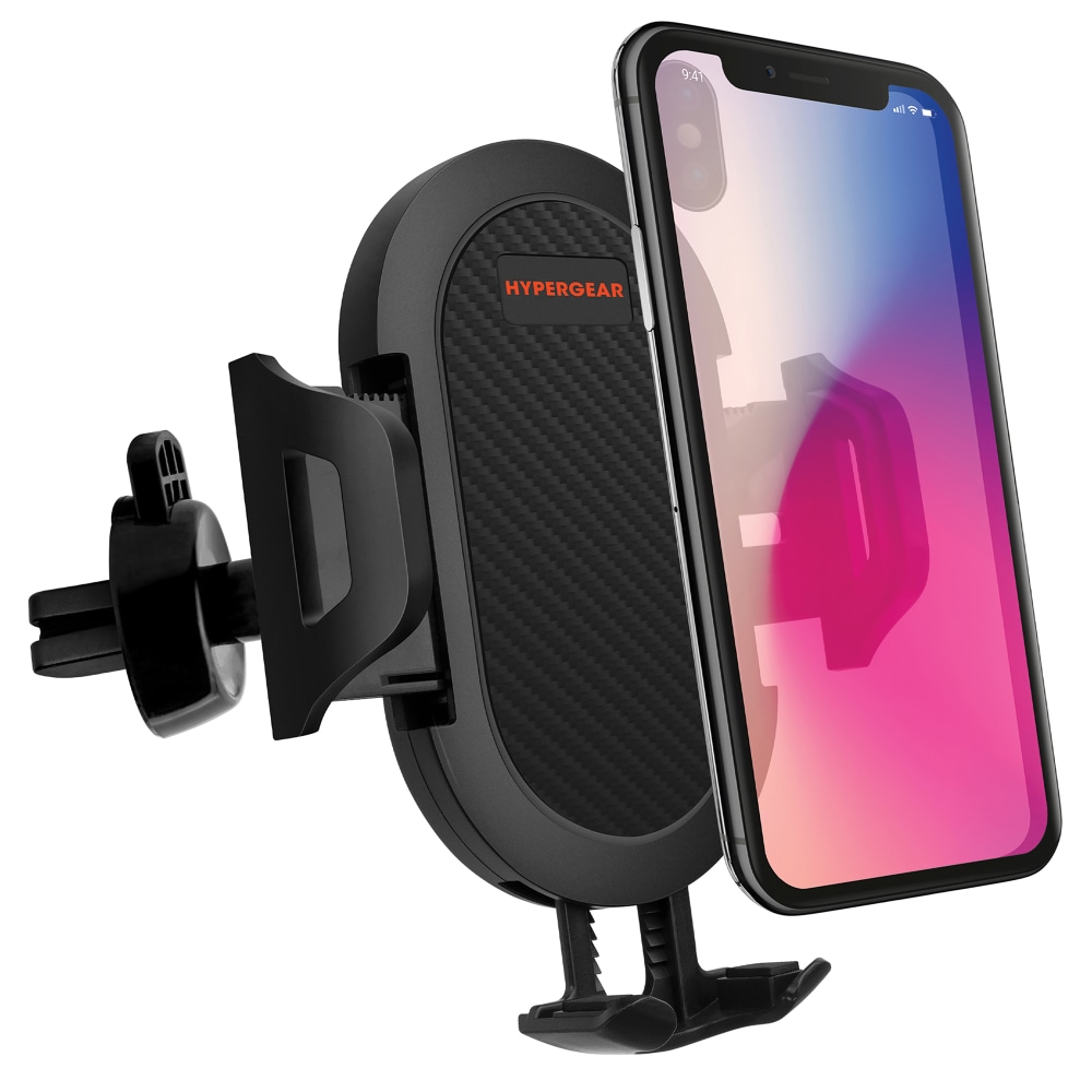 HyperGear 3-in-1 Plastic Phone Mount Kit for iPhone and Android, Black MPN:15289