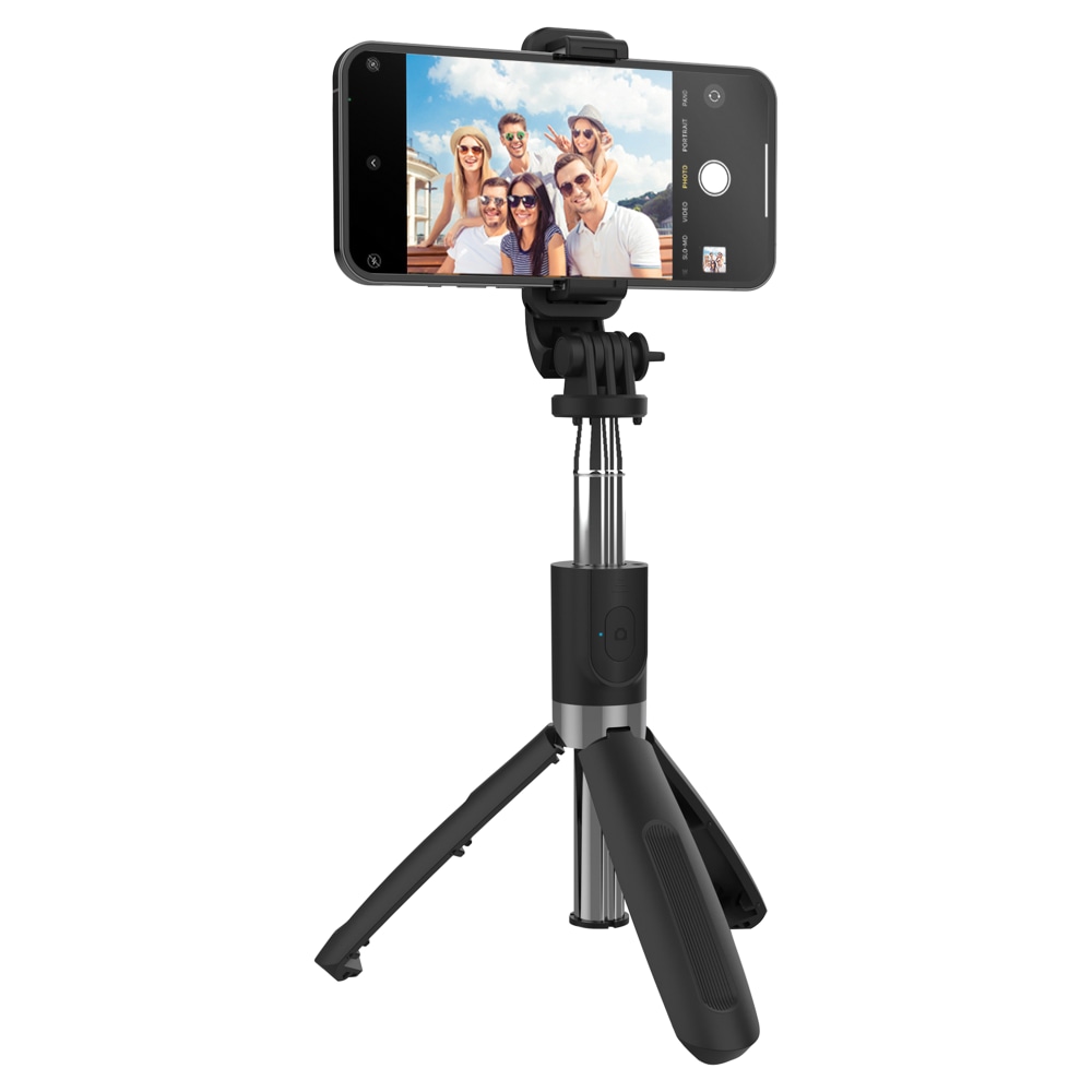 HyperGear SnapShot Wireless Selfie Stick, 7-1/2inH x 1-7/16inW x 1-13/16inL, Black, HPL15437 MPN:15437
