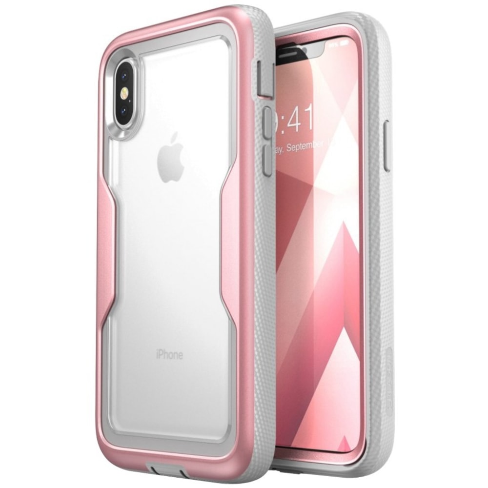 i-Blason Magma iPhone X Case - For Apple iPhone X Smartphone - Green - Polycarbonate, Thermoplastic Polyurethane (TPU) (Min Order Qty 3) MPN:IPHX-MAGMA-MG