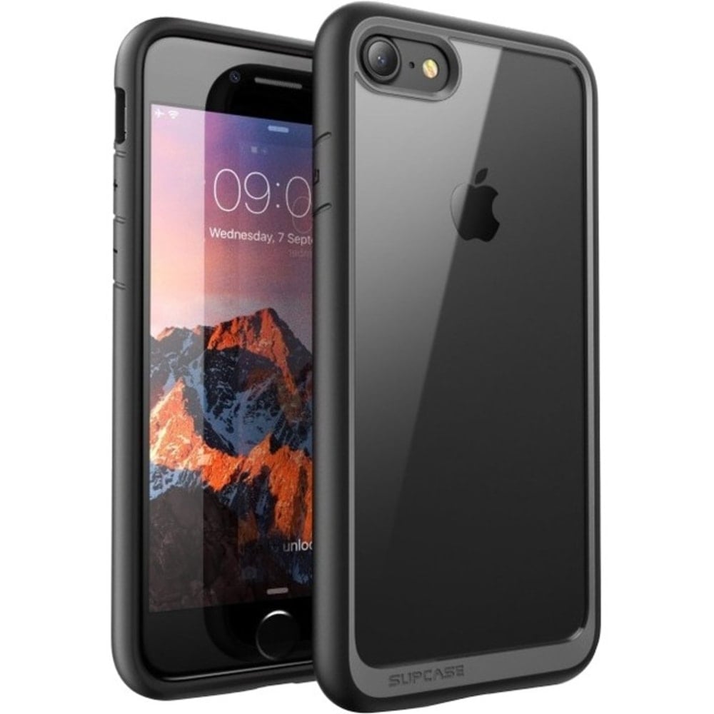 i-Blason iPhone 8 Unicorn Beetle Style - For Apple iPhone 8 Smartphone - Black - Smooth - Shock Absorbing, Scratch Resistant, Damage Resistant - Polycarbonate, Thermoplastic Polyurethane (TPU) (Min Order Qty 4) MPN:S-IPH8-UBSTY-BK