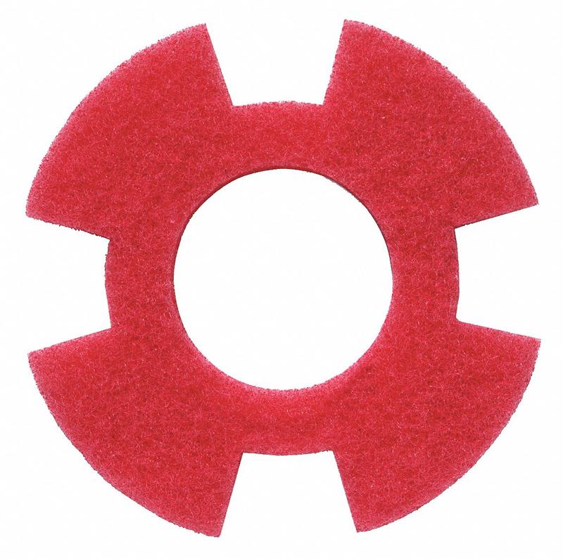 Cleaning Pad Red 9 Pad Trapezoid PK10 MPN:1234346