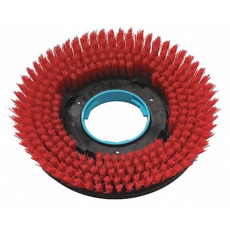 Floor Machine Brush, Red, 12