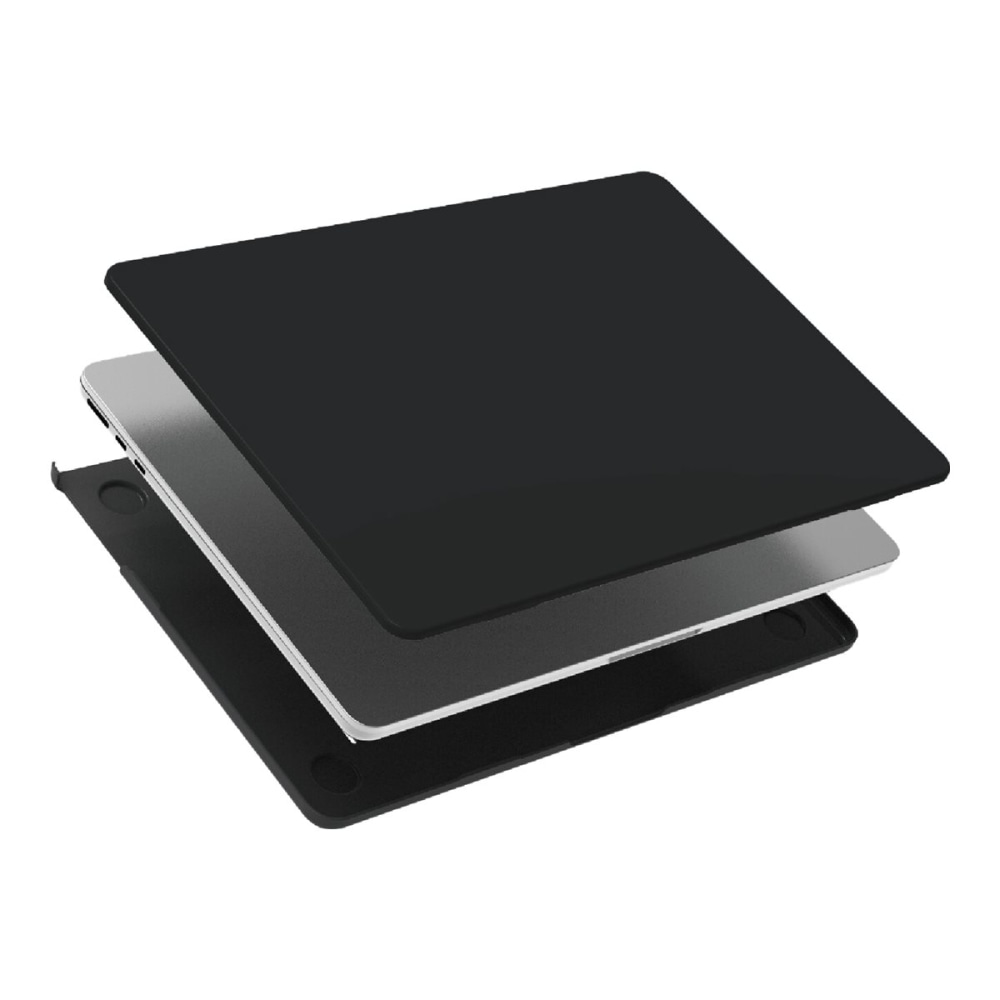 iBenzer Neon Party - Notebook shell case - 13in - black - for Apple Macbook Air 13.6in (Mid 2022, Mid 2023) MPN:LC-NPT-AT13-KK-BK+1