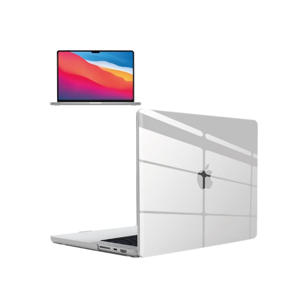 iBenzer Neon Party - Notebook shell case - 16in - clear - for Macbook Pro 16.2in (Late 2021, Early 2023, Late 2023) MPN:LC-NPT-T16X-CL+1