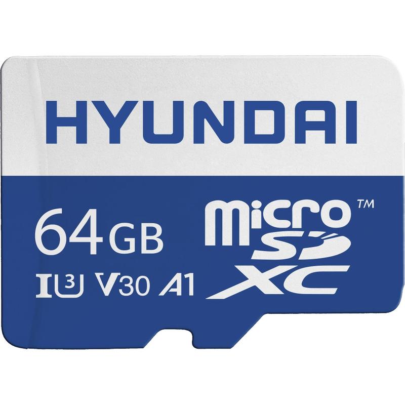 Hyundai microSD Memory Card, 64GB MPN:SDC64GU3