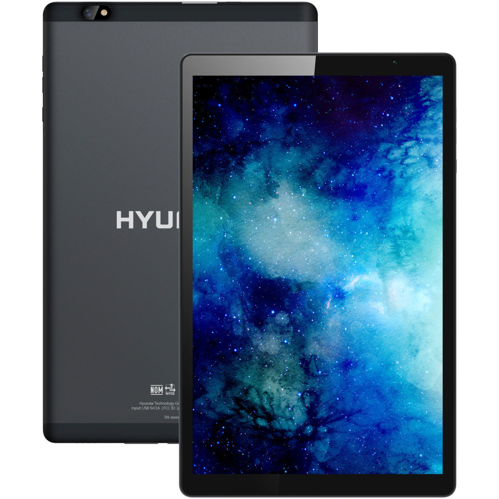 Hyundai Hytab Pro Wi-Fi Tablet, 10.1in Screen, Helio P60, 4GB Memory, 128GB Hard Drive, Android 11, Black MPN:HT10LA1MSGNA02