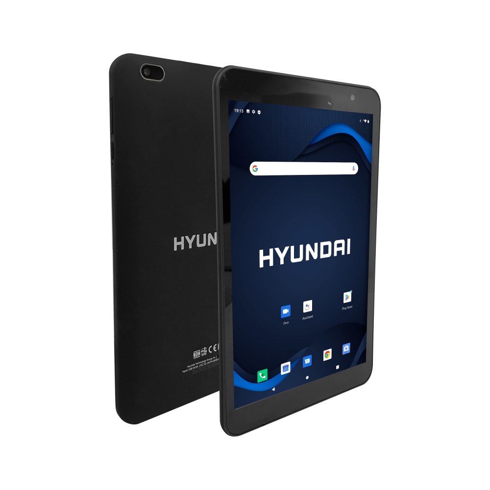 Hyundai HYtab Plus 8WB1 Wi-Fi Tablet, 8in Screen, 2GB Memory, 32GB Hard Drive, Android 11 Go, Black MPN:HT8WB1RBK02
