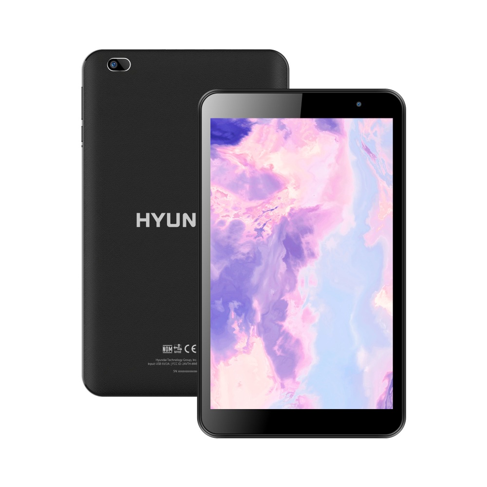 Hyundai HyTab Plus 8WB1 Wi-Fi Tablet, 8in Screen, 3GB Memory, 32GB Storage, Android 11, Black MPN:HT8WB1RBK02A