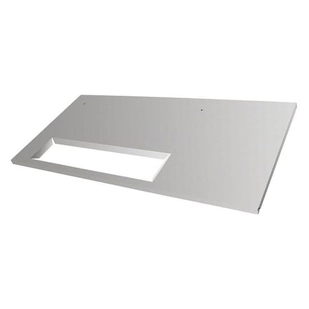 Bin Top Kit, Gray, Metal; Plastic MPN:KBT5