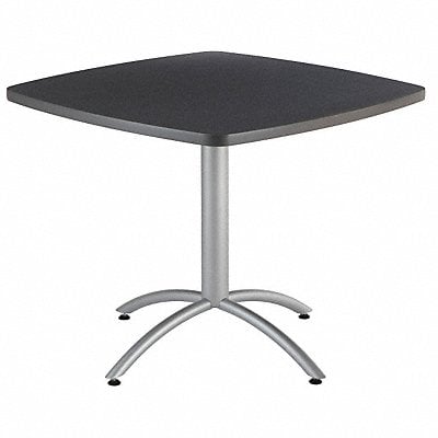 Cafe Table Square 30InH Graphite Granite MPN:65618