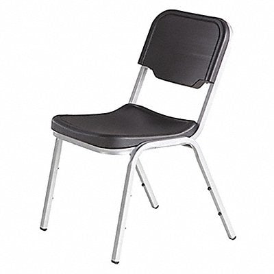Stacking Chair 10-5/8in.Back H Black PK4 MPN:64111