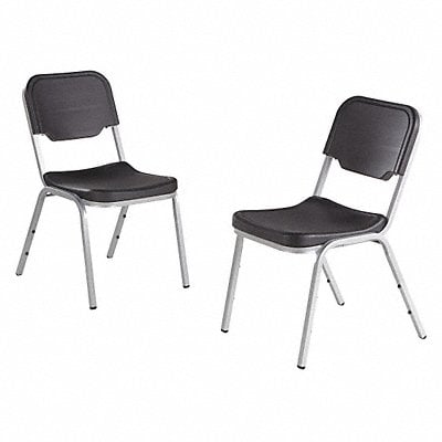 Stacking Chair Charcoal Steel PK4 MPN:64117