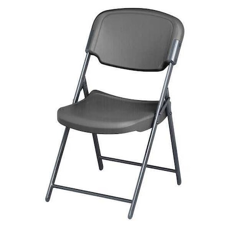Rough n Ready Classic Folding Chair, Charcoal, 4 PK MPN:64037