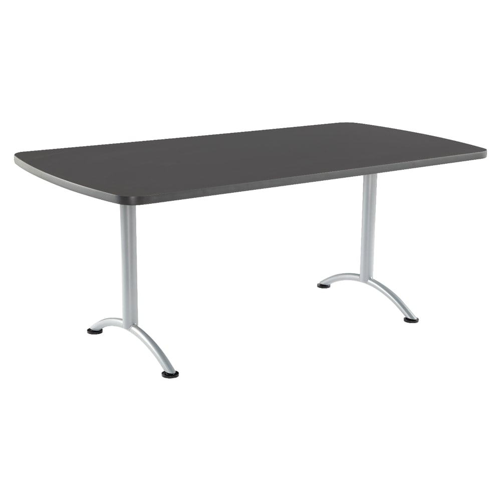Iceberg IndestrucTable TOO Utility Table Top, Rectangle, Graphite MPN:69227