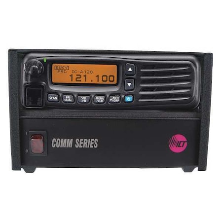 Portable Two Way Radio, VHF, Black MPN:A120B 24 USA
