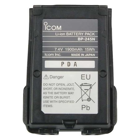 Battery Case, For M72, Lithium Ion, 7.4V MPN:BP245H