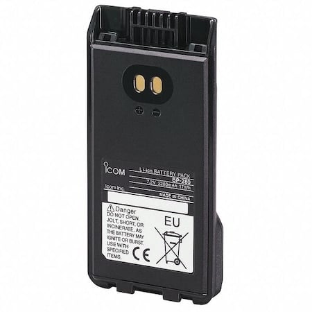Battery Pack, Lithium-Ion, Black MPN:BP280