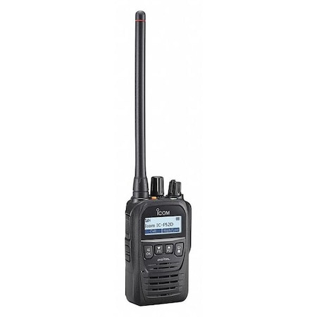 Portable Two Way Radio, ICOM F52D Series MPN:F52D 17 USA