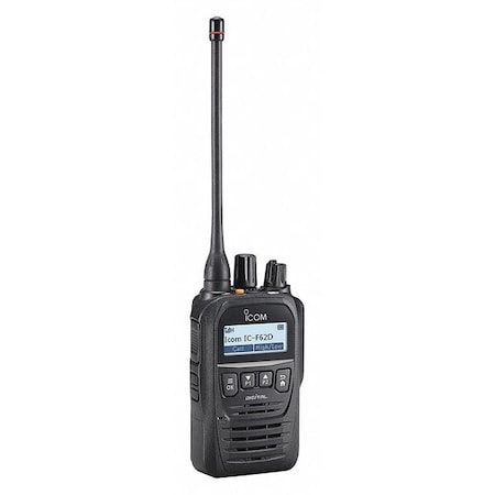 Portable Two Way Radio, ICOM F52D Series MPN:F62D 27 USA