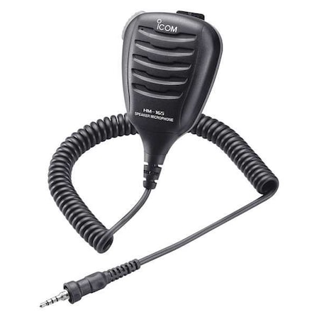 Icom Speaker Mic w/Alligator Clip - Waterproof - Corded MPN:HM165