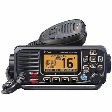 Mobile Two Way Radio, VHF Band, Black MPN:M330 BLACK